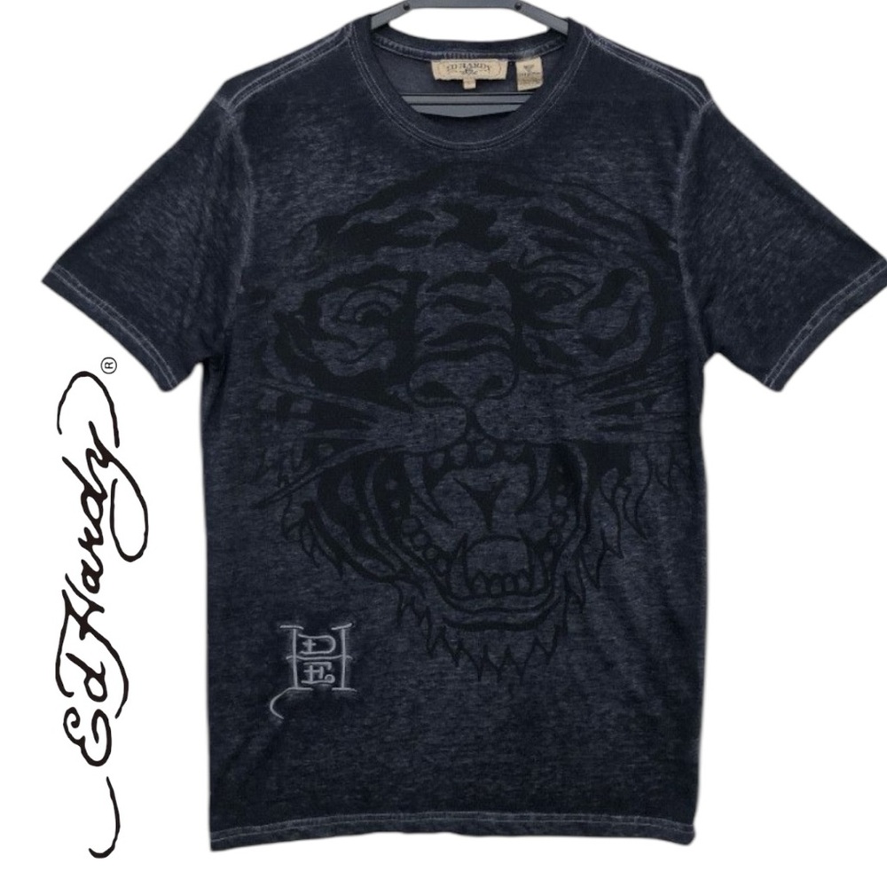 Ed Hardy RARE‎ Men’s Graphic Short Sleevee Tee - Size XL